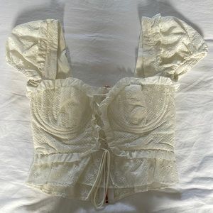 For Love & Lemons Corset Crop stop